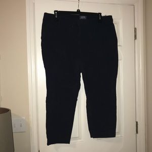 Old Navy Navy Capri Pants Mid Rose Size 18 Regular